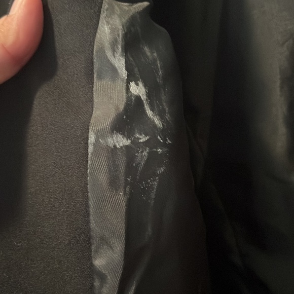 Allen B. Black One-Button Blazer Size M - Picture 5 of 7